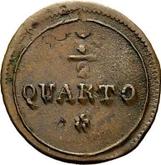 Reverse 1/2 Cuarto no date (1808-1814)