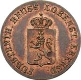Obverse 1 Pfennig 1841 A Ebersdorf