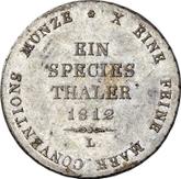 Reverse Thaler 1812 L Ebersdorf