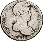 Obverse 1 Real 1818 M GJ