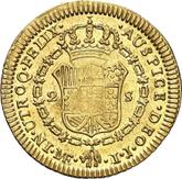 Reverse 2 Escudos 1787 IJ