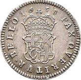Reverse Sixpence 1658