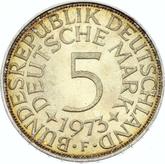 Obverse 5 Mark 1973 F