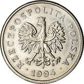 Obverse 1 Zloty 1994 MW