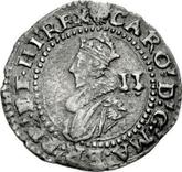 Obverse 2 Pence (Halfgroat) no date (1625-1642) Second draped bust