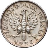 Obverse 2 Zlote 1925 Pattern