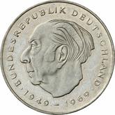 Obverse 2 Mark 1985 J Theodor Heuss