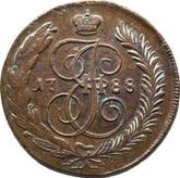 Reverse 5 Kopeks 1788 ММ Red Mint (Moscow)