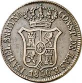 Obverse 6 Cuartos 1840 Catalonia