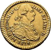 Obverse 1 Escudo 1818 P FM