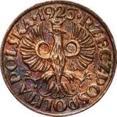 Obverse 1 Grosz 1923 KN WJ Pattern