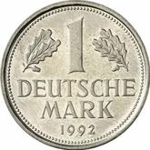 Obverse 1 Mark 1992 F