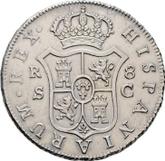 Reverse 8 Reales 1788 S C