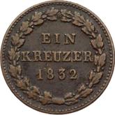 Reverse Kreuzer 1832