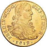 Obverse 8 Escudos 1812 Mo JJ