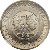 Obverse 20 Zlotych 1974