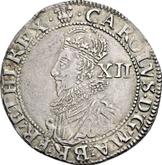 Obverse Shilling no date (1625-1642) Third draped bust