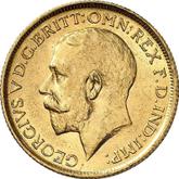 Obverse Sovereign 1923 S