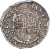 Reverse Penny no date (1625-1642) Second draped bust