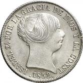 Obverse 4 Reales 1852