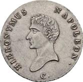 Obverse 2/3 Thaler 1809 C Large head