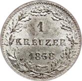 Reverse Kreuzer 1838