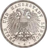 Obverse 3 Mark 1914 A Lubeck