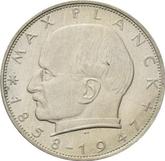 Obverse 2 Mark 1963 F Max Planck