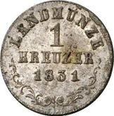 Reverse Kreuzer 1831 L