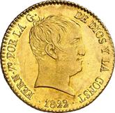 Obverse 80 Reales 1822 M SR