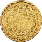 Reverse 8 Escudos 1816 So FJ