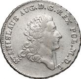 Obverse 2 Zlote (8 Groszy) 1771 IS