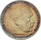 Obverse 5 Reichsmark 1939 D