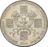 Reverse Thaler 1829 Commercial Treaty