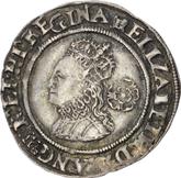 Obverse Sixpence 1566 Third issues