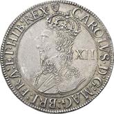 Obverse Shilling no date (1625-1642) Fourth draped bust