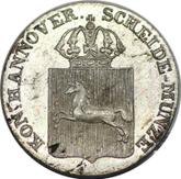 Obverse 1/24 Thaler 1844 A