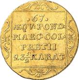 Reverse Ducat 1828