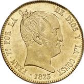 Obverse 320 Reales 1823 M SR
