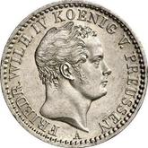 Obverse 1/6 Thaler 1847 A