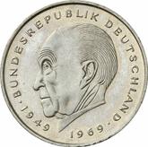 Obverse 2 Mark 1985 D Konrad Adenauer