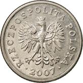 Obverse 20 Groszy 2007 MW