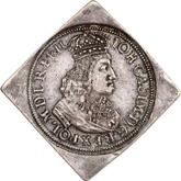 Obverse Ort (18 Groszy) 1651 WVE Elbing