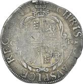 Reverse Shilling no date (1625-1642) Fourth draped bust