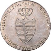 Obverse Thaler 1815 DEM VATERLANDE