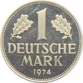 Obverse 1 Mark 1974 G