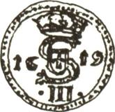 Obverse Ternar (trzeciak) 1619 Lithuania