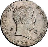 Obverse 8 Maravedís 1826 J