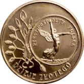 Reverse 2 Zlote 2007 MW AN History of the Polish Zloty - Nike