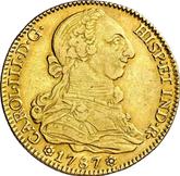 Obverse 4 Escudos 1787 S CM
